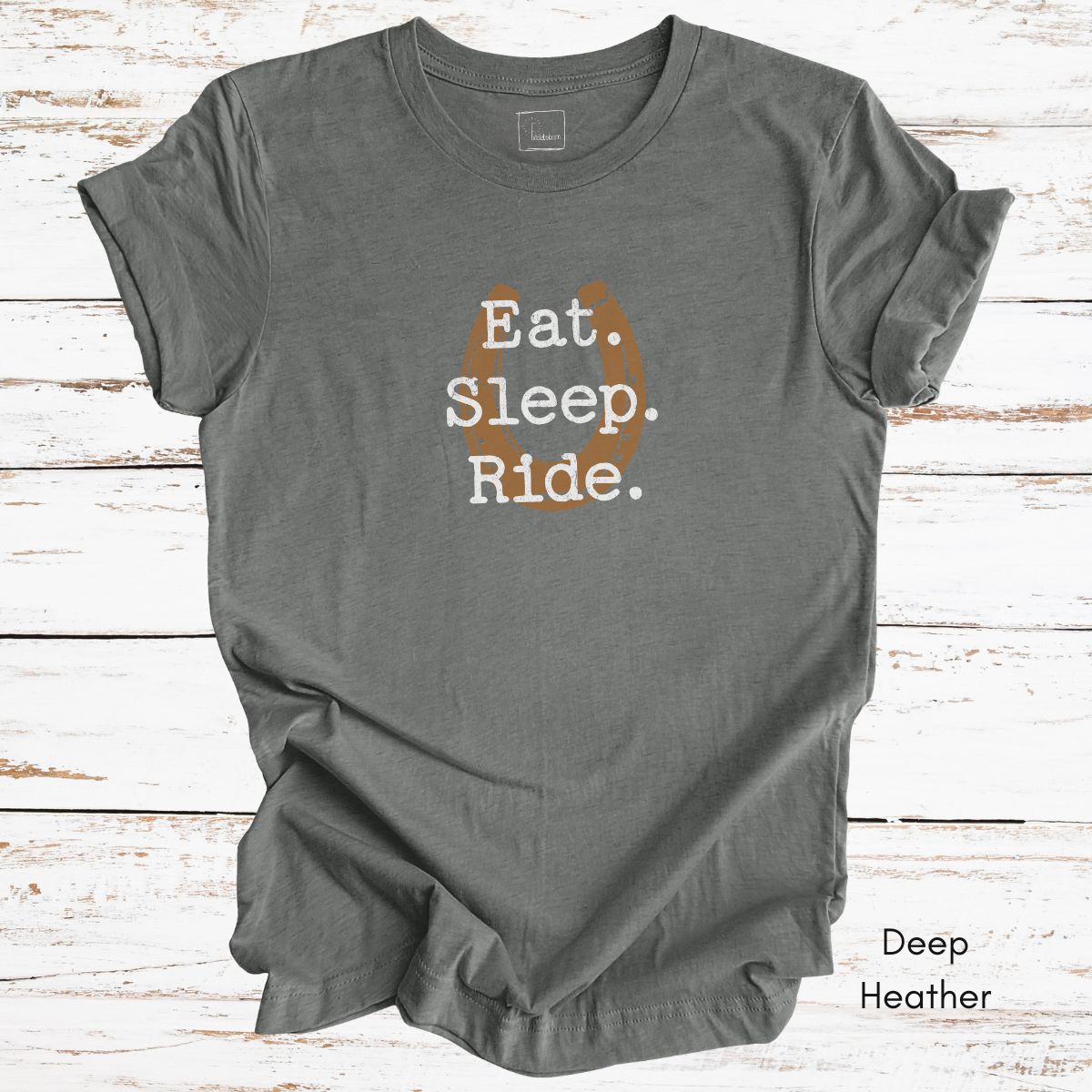 Eat Sleep Ride Unisex Light Weight Jersey Tshirt