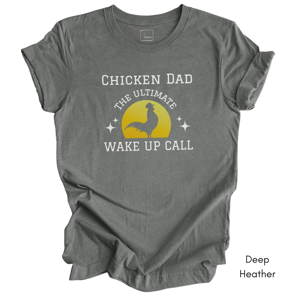 Chicken Dad Unisex Jersey Light Weight T-shirt