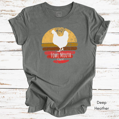 Fowl Mouth Unisex Jersey Light Weight T-shirt
