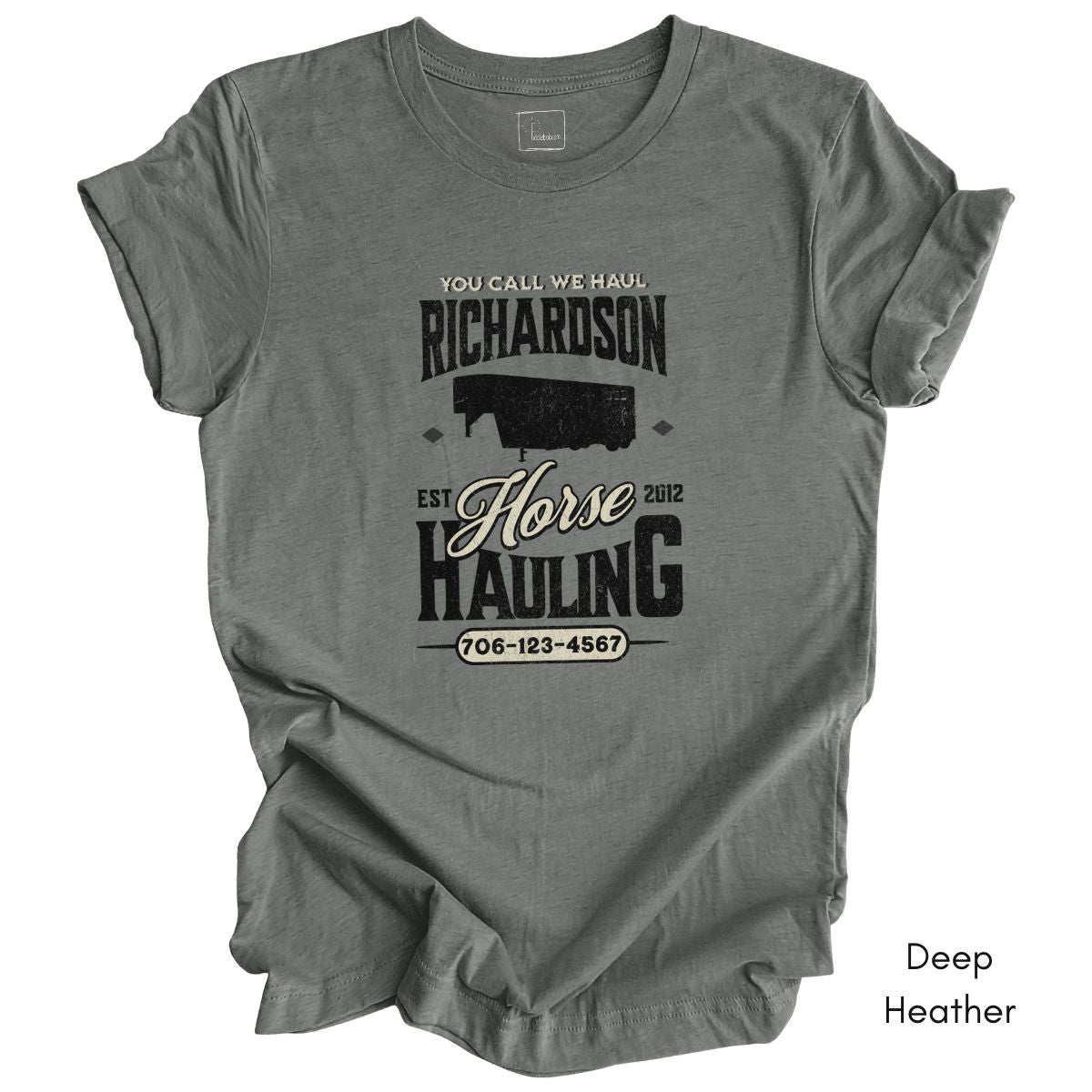 Custom Horse/Livestock Local Hauling Light Weight Jersey T-shirt