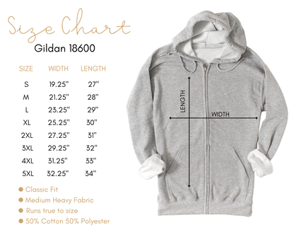 American QuarterHorse Unisex Zip Hoodie