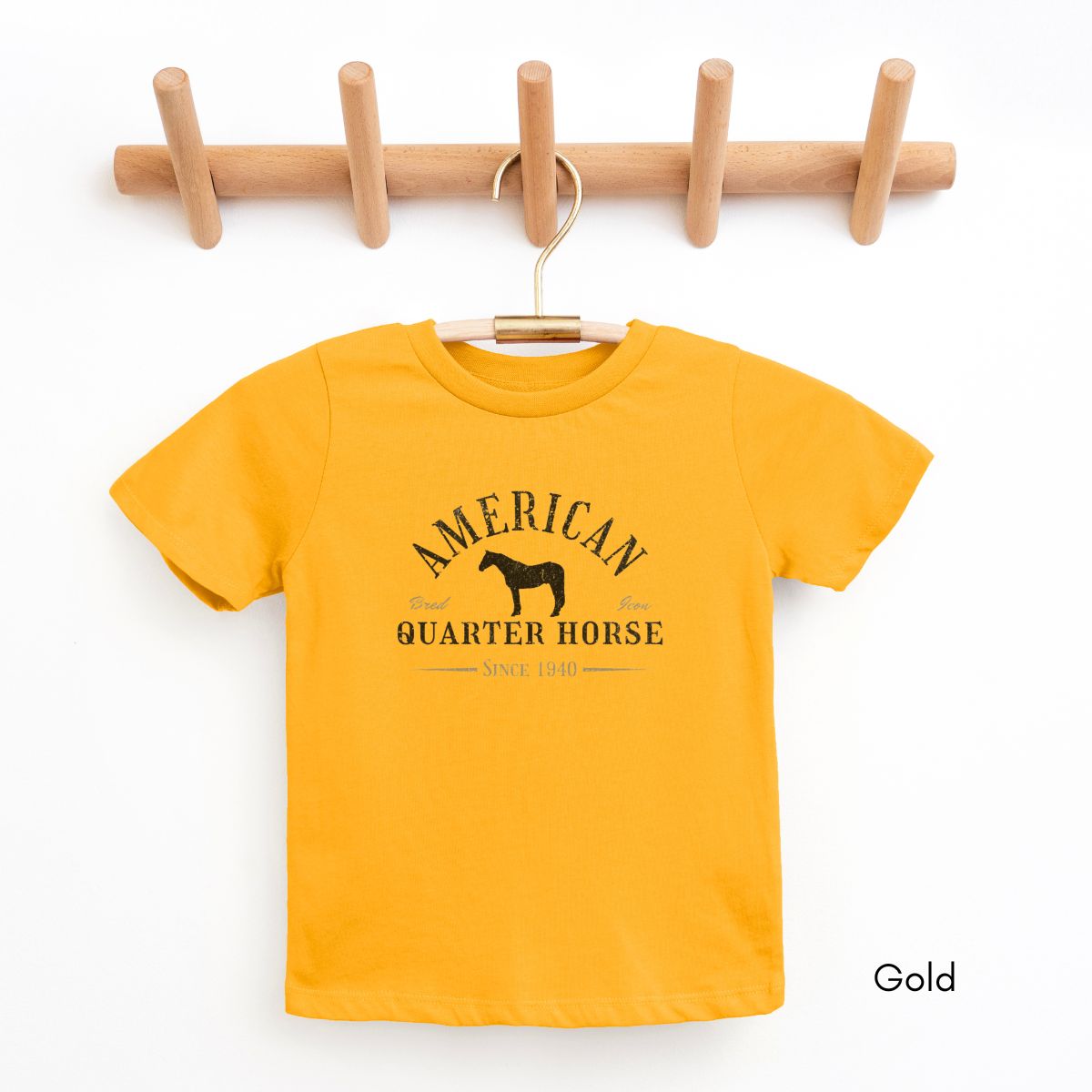 American Quarter Horse YOUTH/KIDS Unisex Light Weight T-shirt