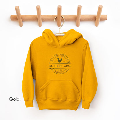 Custom Egg Farm YOUTH/KIDS Heavy Blend Hooded Unisex Sweatshirt