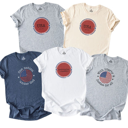 Indivisible Unisex Jersey Light Weight Group T-shirt