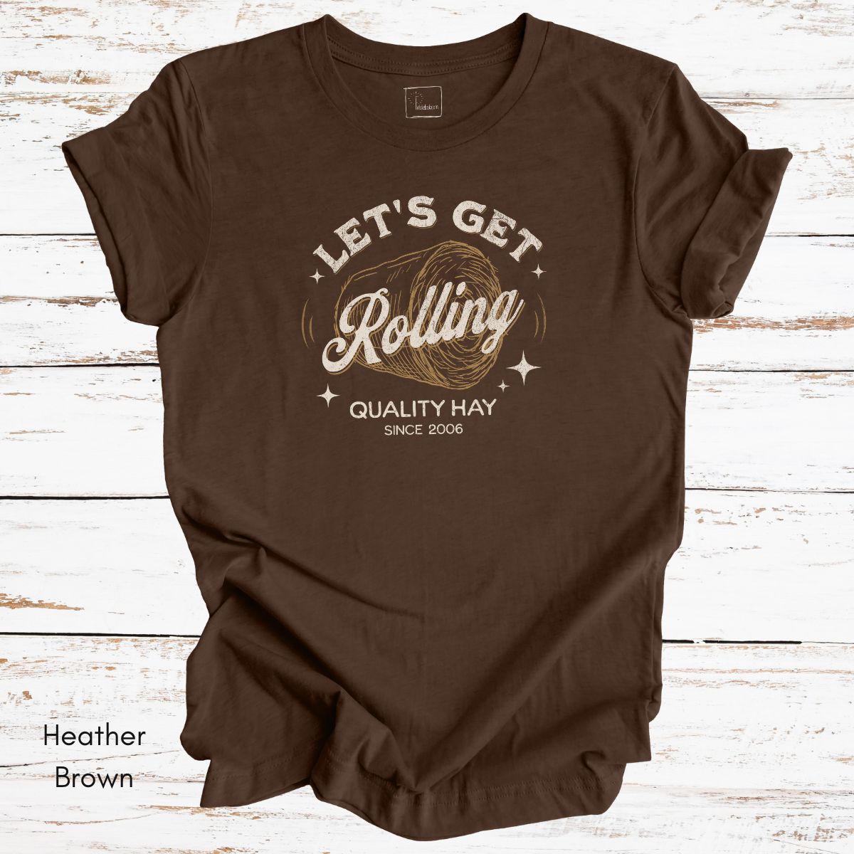 Let's Get Rolling Unisex Light Weight Jersey T-shirt