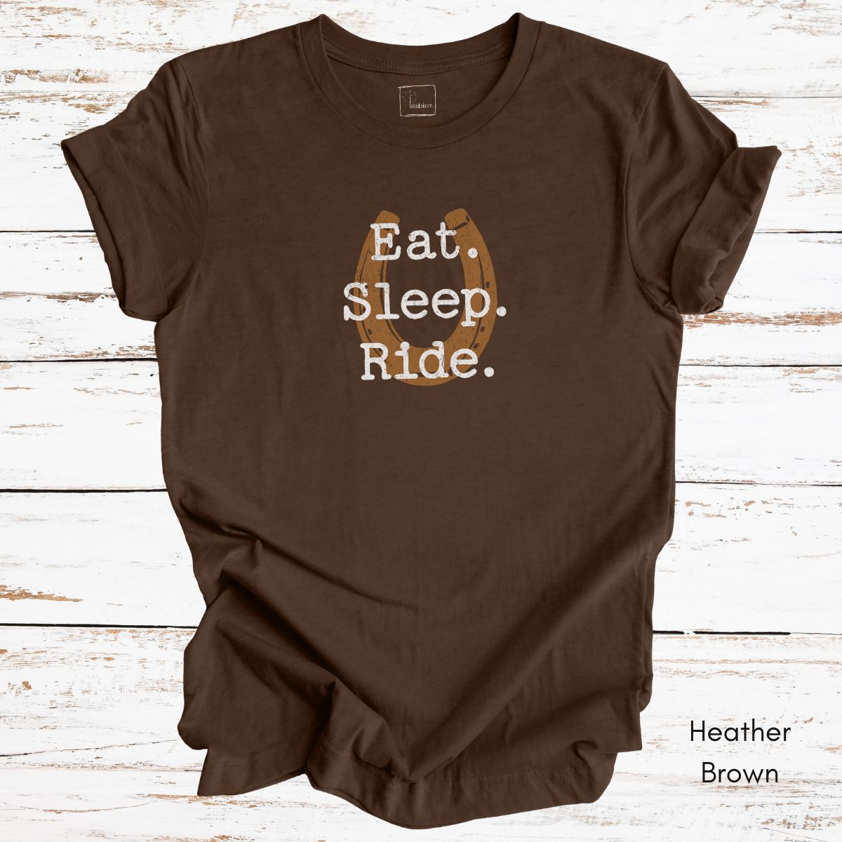 Eat Sleep Ride Unisex Light Weight Jersey Tshirt
