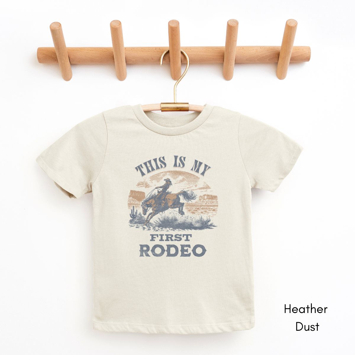 My First Rodeo TODDLER Unisex Light Weight Jersey T-shirt