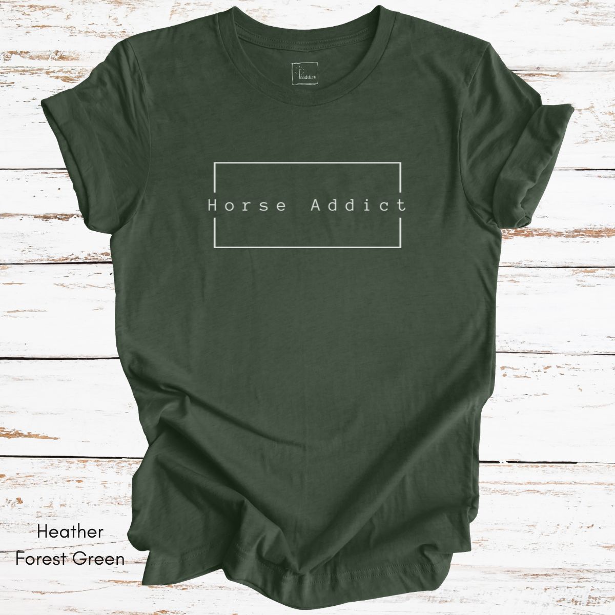 Horse Addict Unisex Jersey Light Weight T-shirt