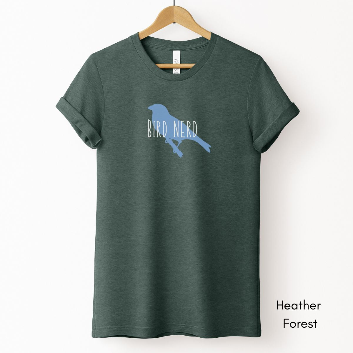 Bird Nerd Unisex Jersey Light Weight T-shirt