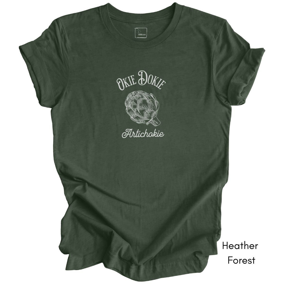 Okie Dokie Artichokie Unisex Jersey Light Weight Tee