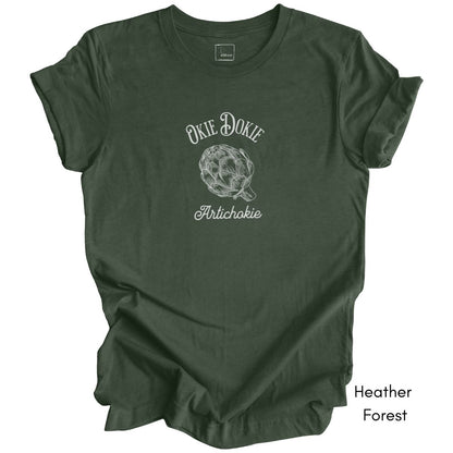 Okie Dokie Artichokie Unisex Jersey Light Weight Tee