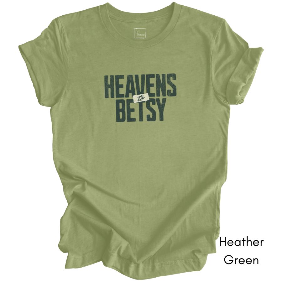 Heavens to Betsy Unisex Jersey Short Sleeve Light Weight T-shirt