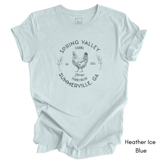 Custom Local Farm Unisex Jersey Tee