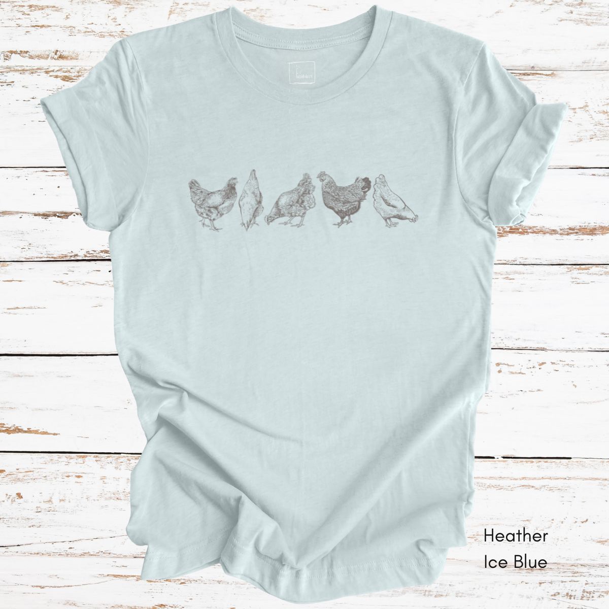 Chicken Scratch - Unisex Jersey Light Weigth T-shirt