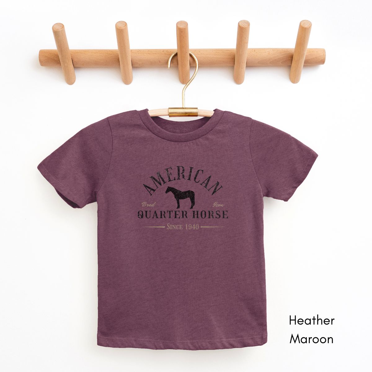 American Quarter Horse TODDLER Unisex Light Weight T-shirt