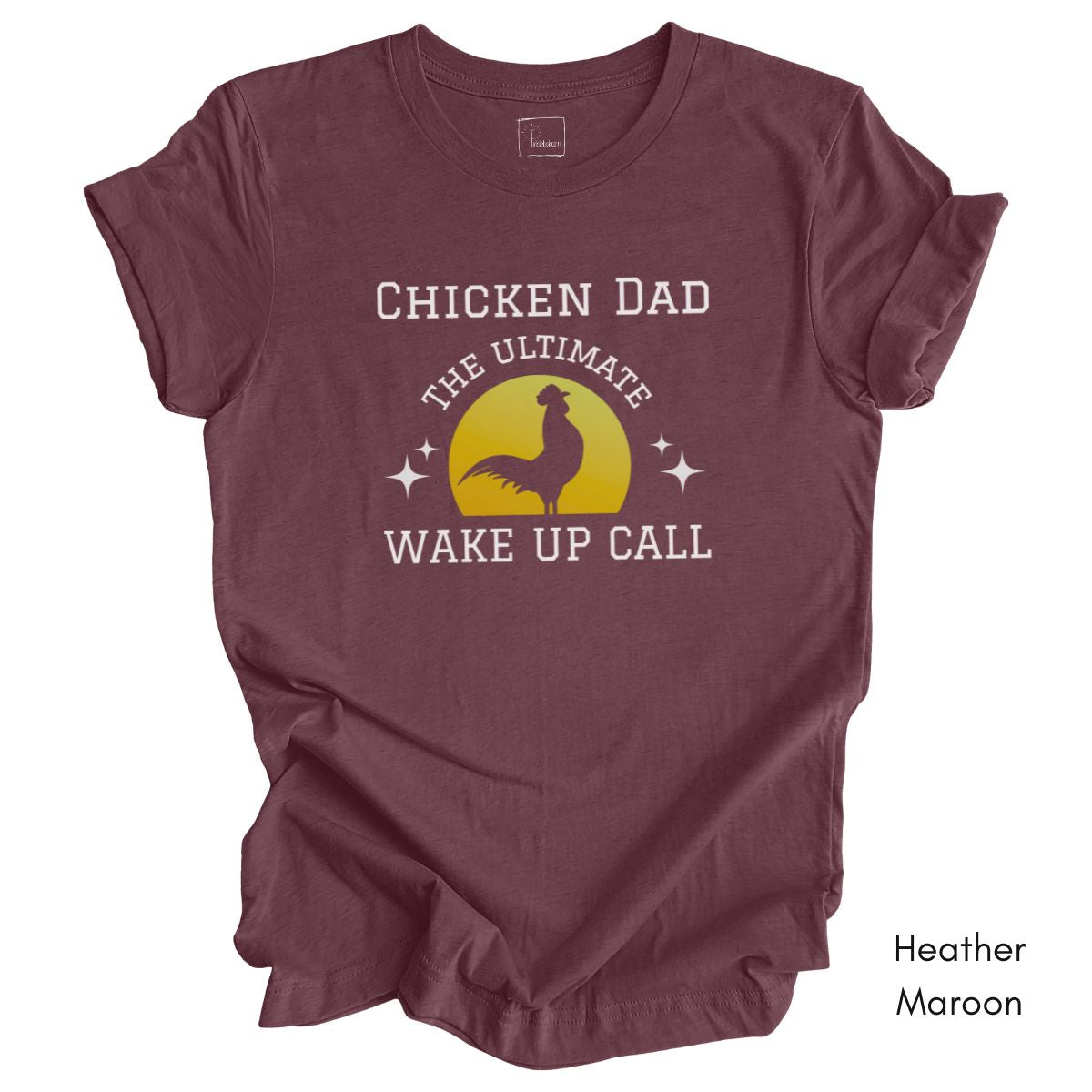 Chicken Dad Unisex Jersey Light Weight T-shirt