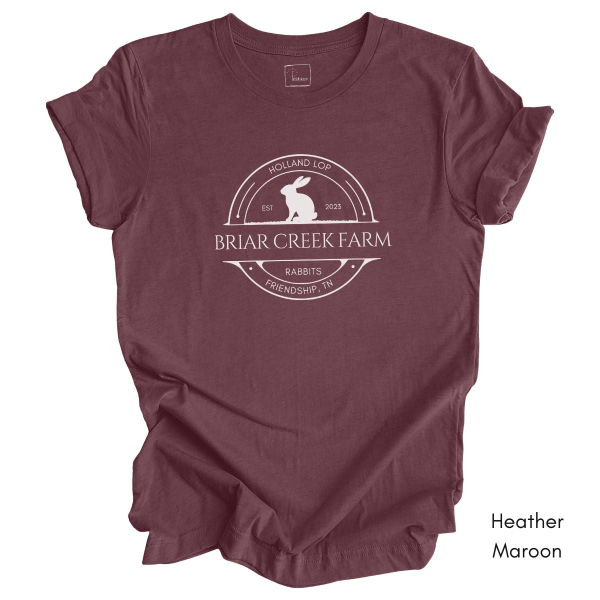 Custom Rabbit Farm Unisex Jersey Tee