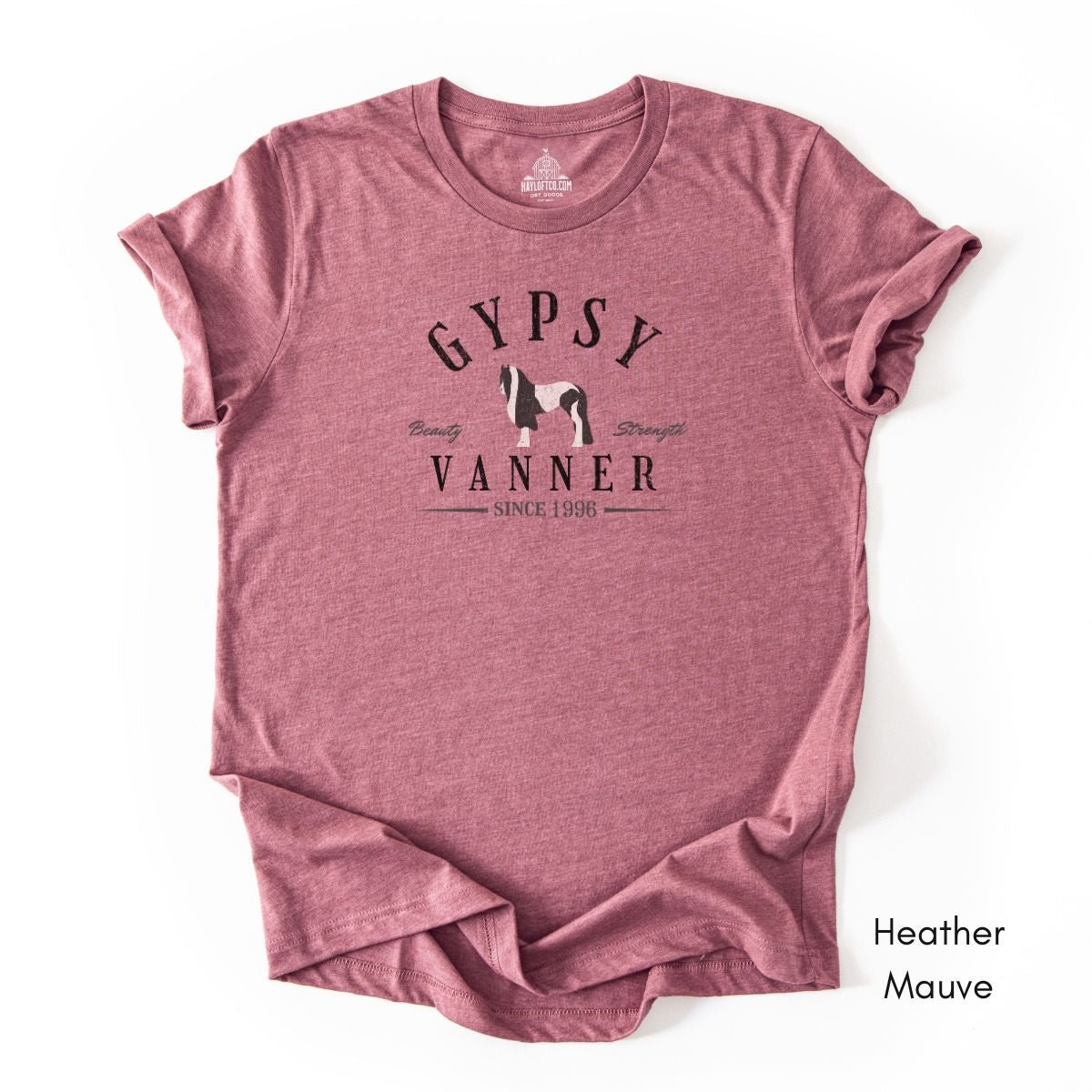 Gypsy Vanner Horse Jersey Light Weight T-shirt