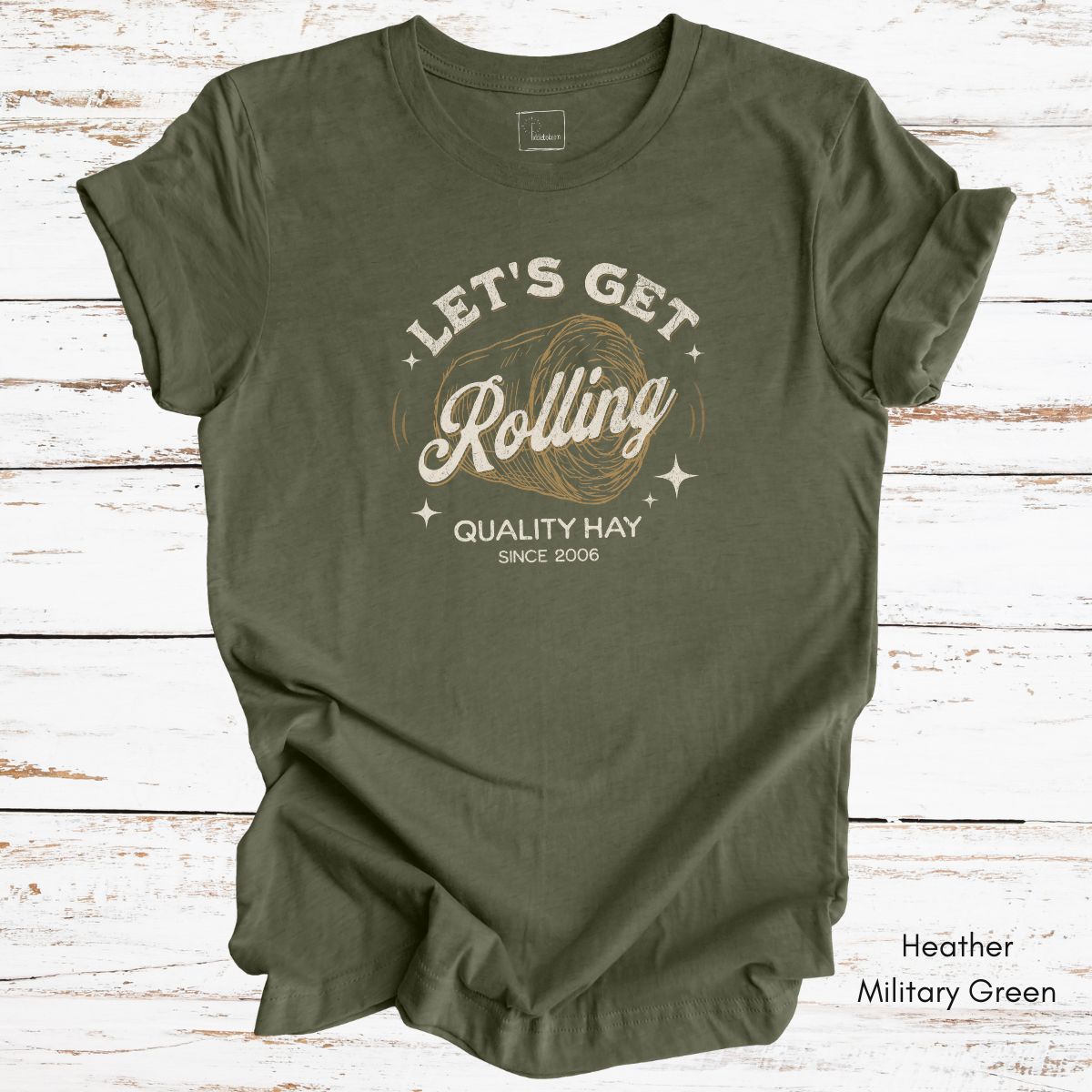 Let's Get Rolling Unisex Light Weight Jersey T-shirt
