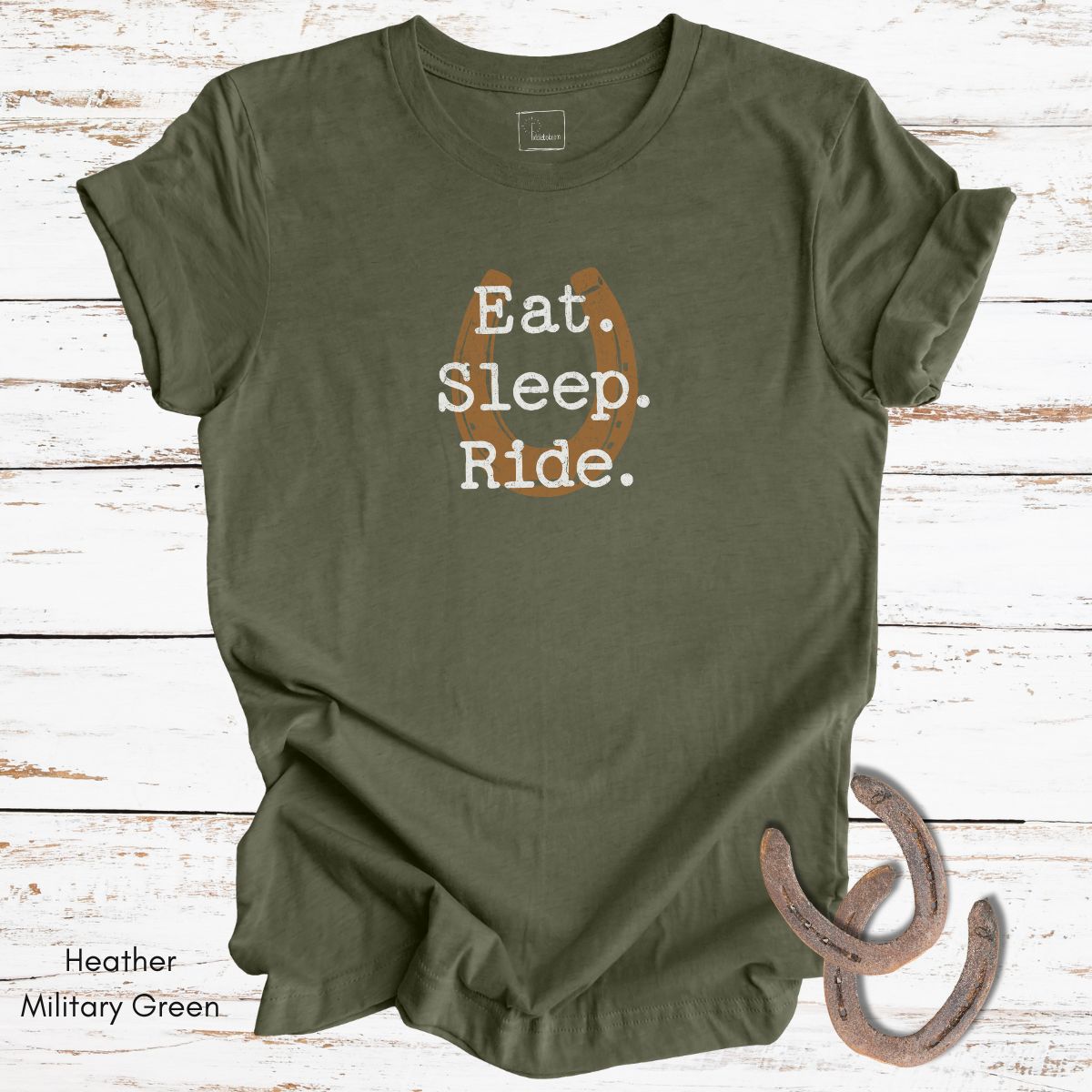Eat Sleep Ride Unisex Light Weight Jersey Tshirt