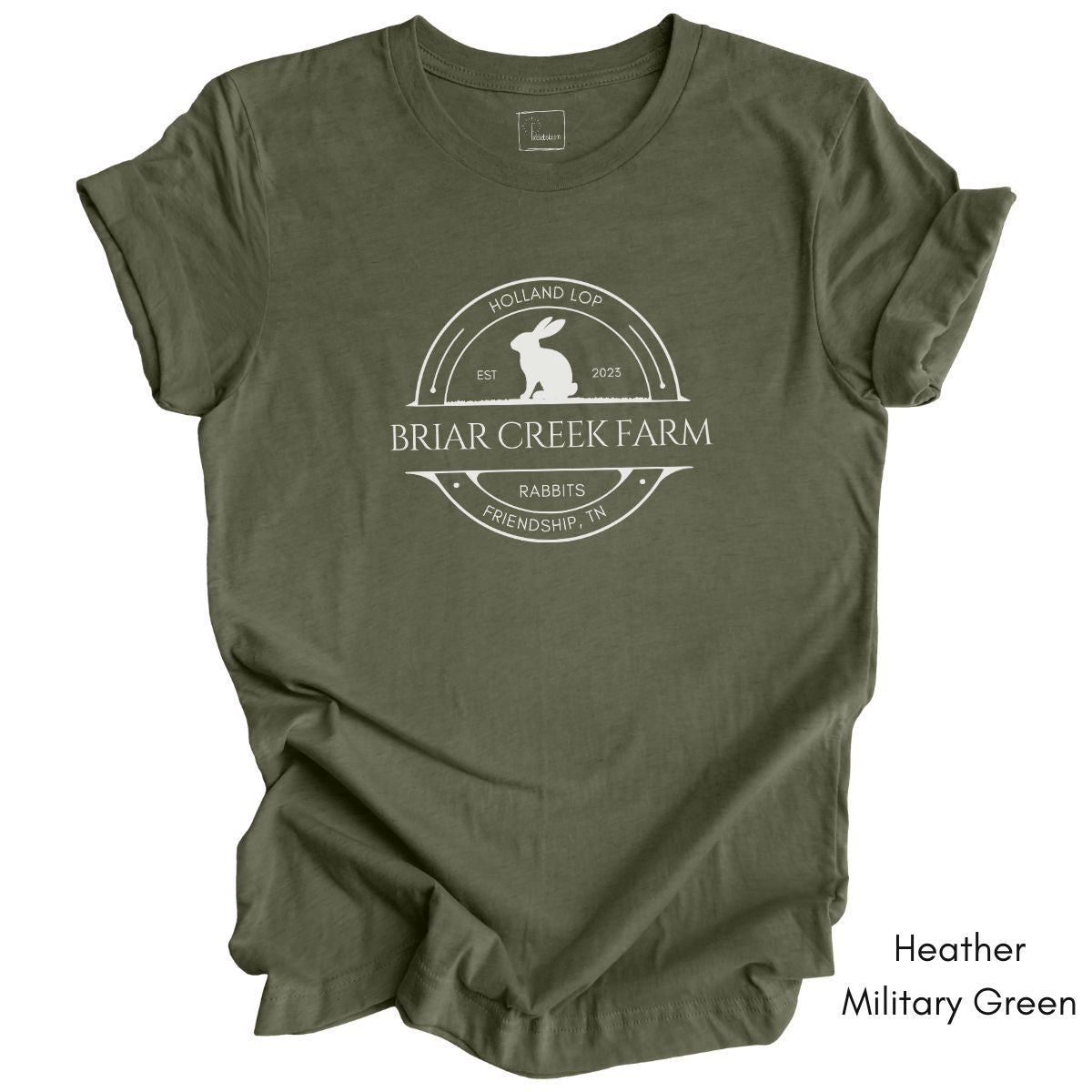 Custom Rabbit Farm Unisex Jersey Tee