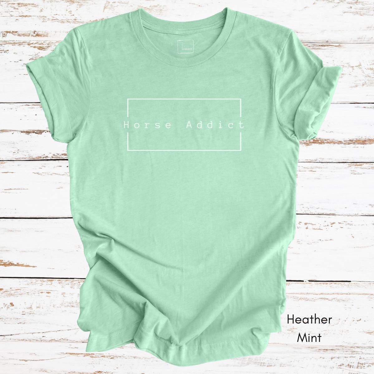 Horse Addict Unisex Jersey Light Weight T-shirt