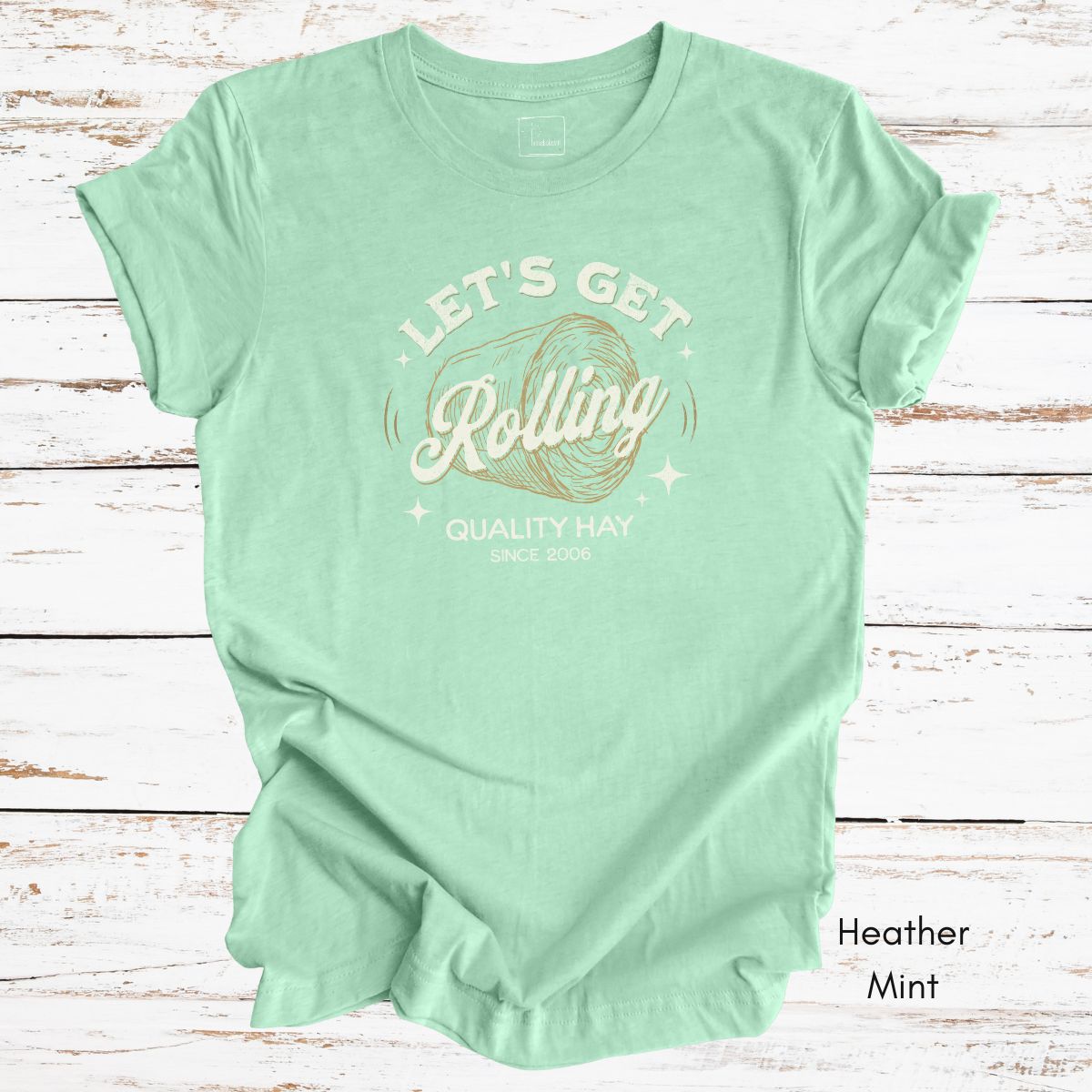 Let's Get Rolling Unisex Light Weight Jersey T-shirt