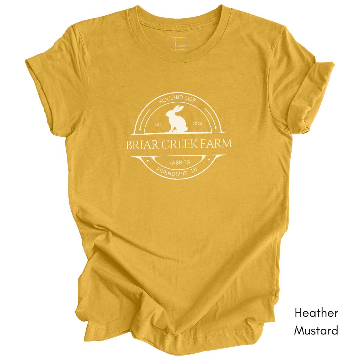 Custom Rabbit Farm Unisex Jersey Tee