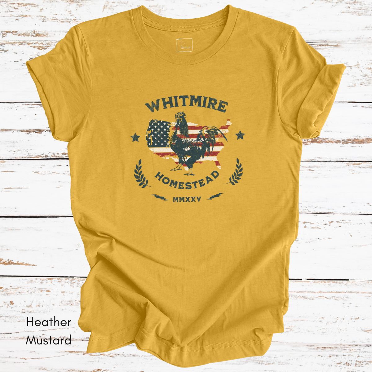 Custom Patriotic Farm Light Weight Unisex Jersey T-shirt