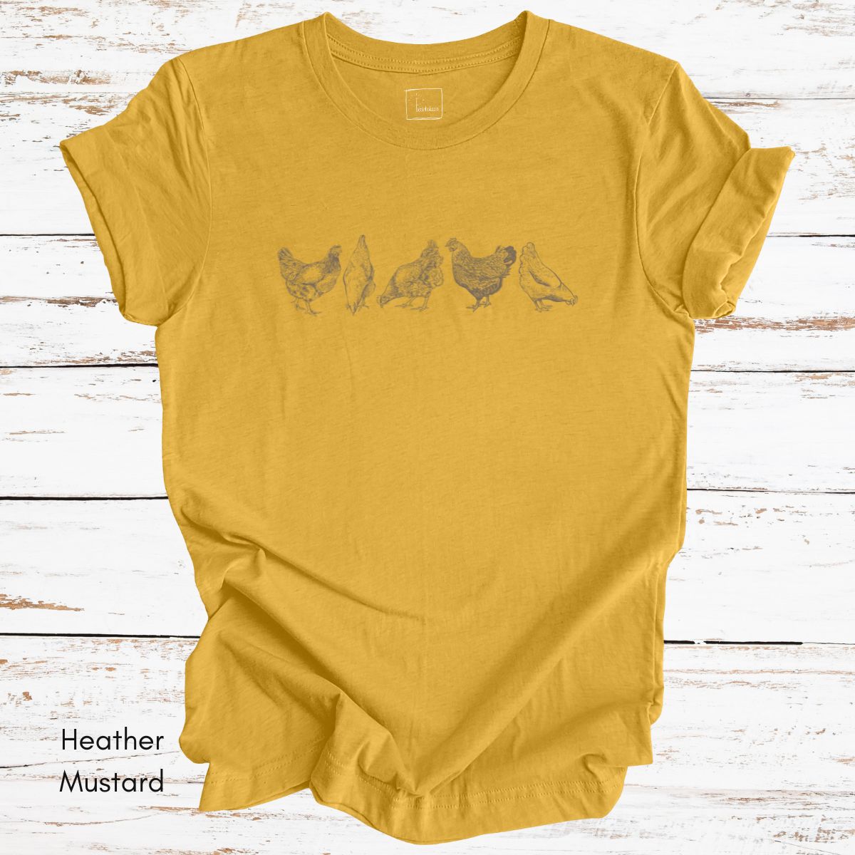 Chicken Scratch - Unisex Jersey Light Weigth T-shirt