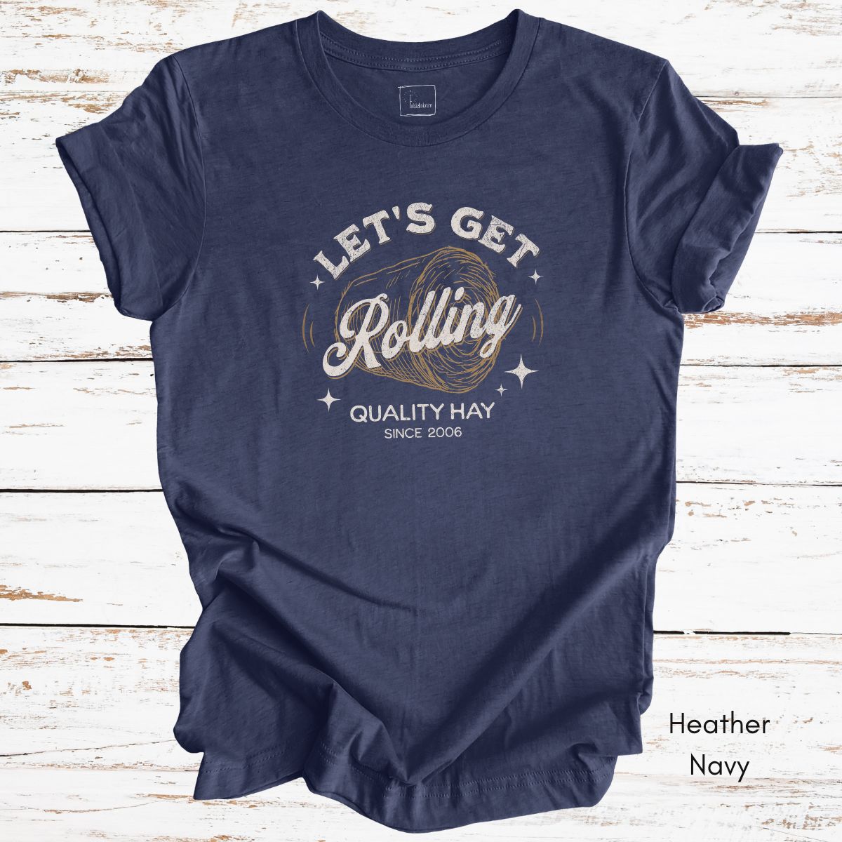 Let's Get Rolling Unisex Light Weight Jersey T-shirt