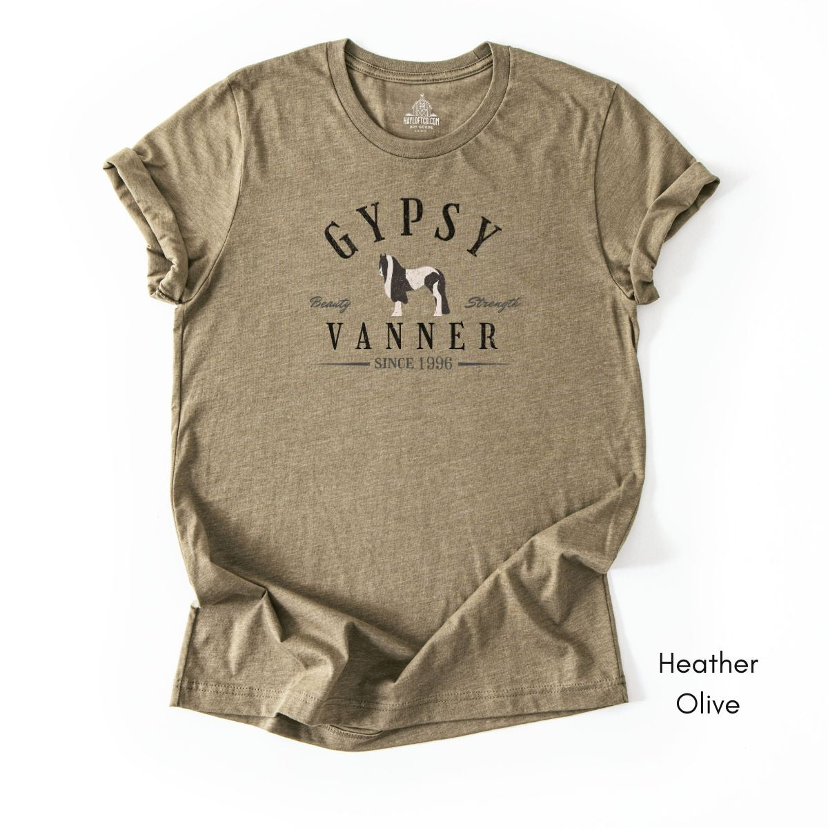 Gypsy Vanner Horse Jersey Light Weight T-shirt