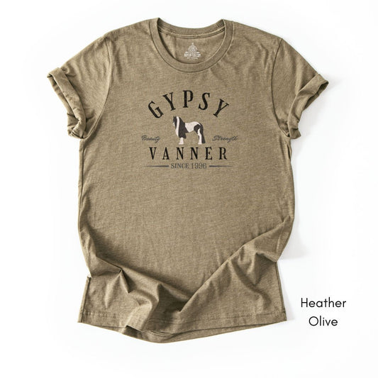 Gypsy Vanner Horse Jersey Light Weight T-shirt