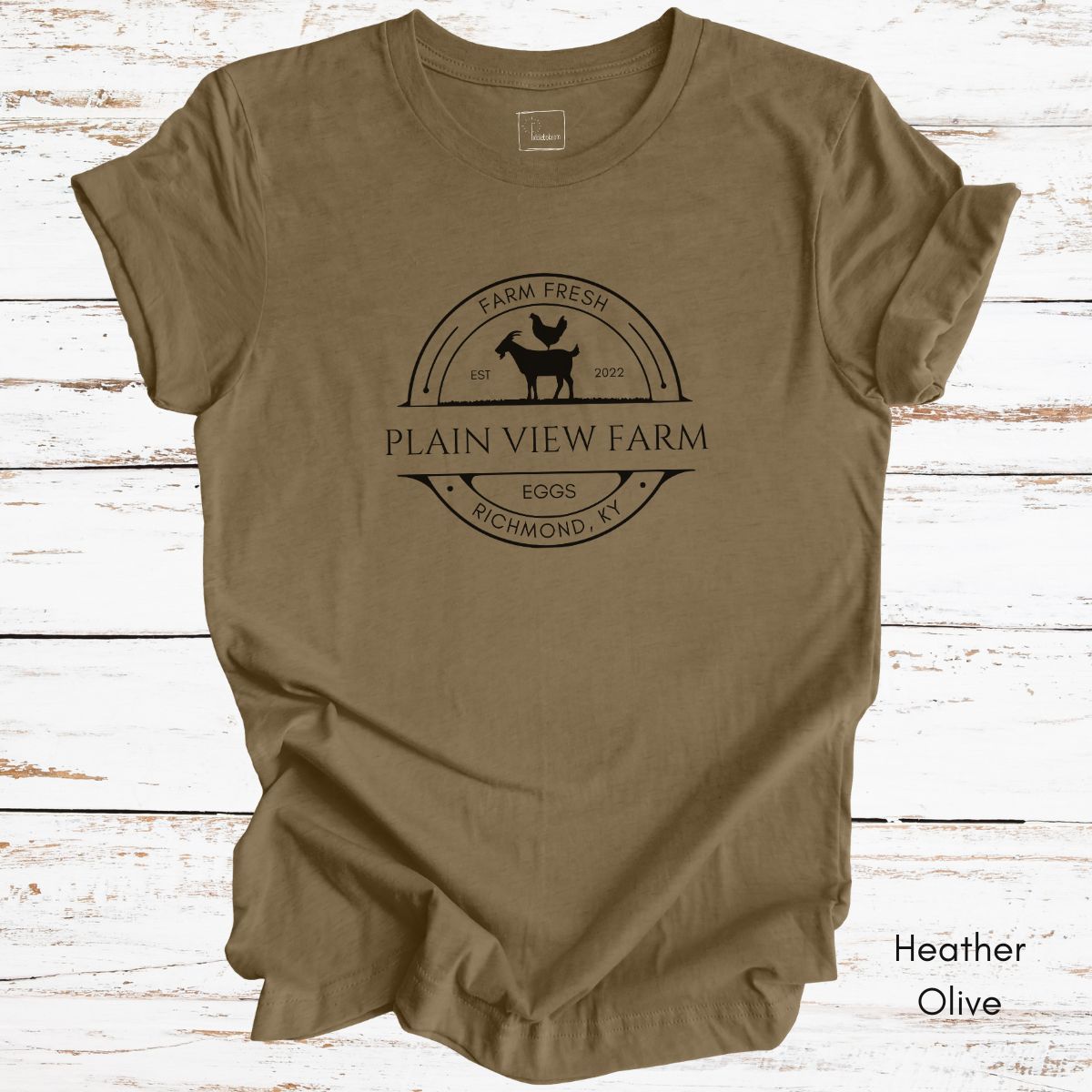 CUSTOM  Egg/Goat Farm Light Weight Unisex Jersey T-shirt