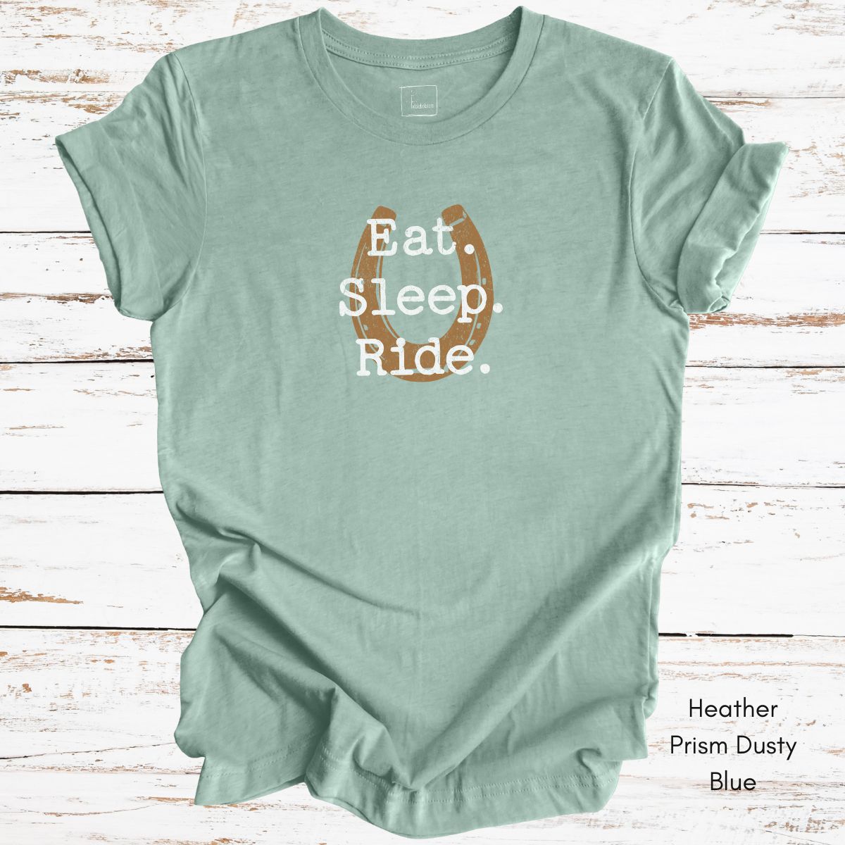 Eat Sleep Ride Unisex Light Weight Jersey Tshirt