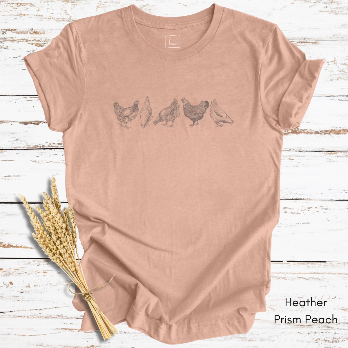 Chicken Scratch - Unisex Jersey Light Weigth T-shirt