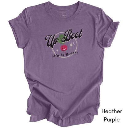Up Beet Unisex Jersey Light Weight T-shirt