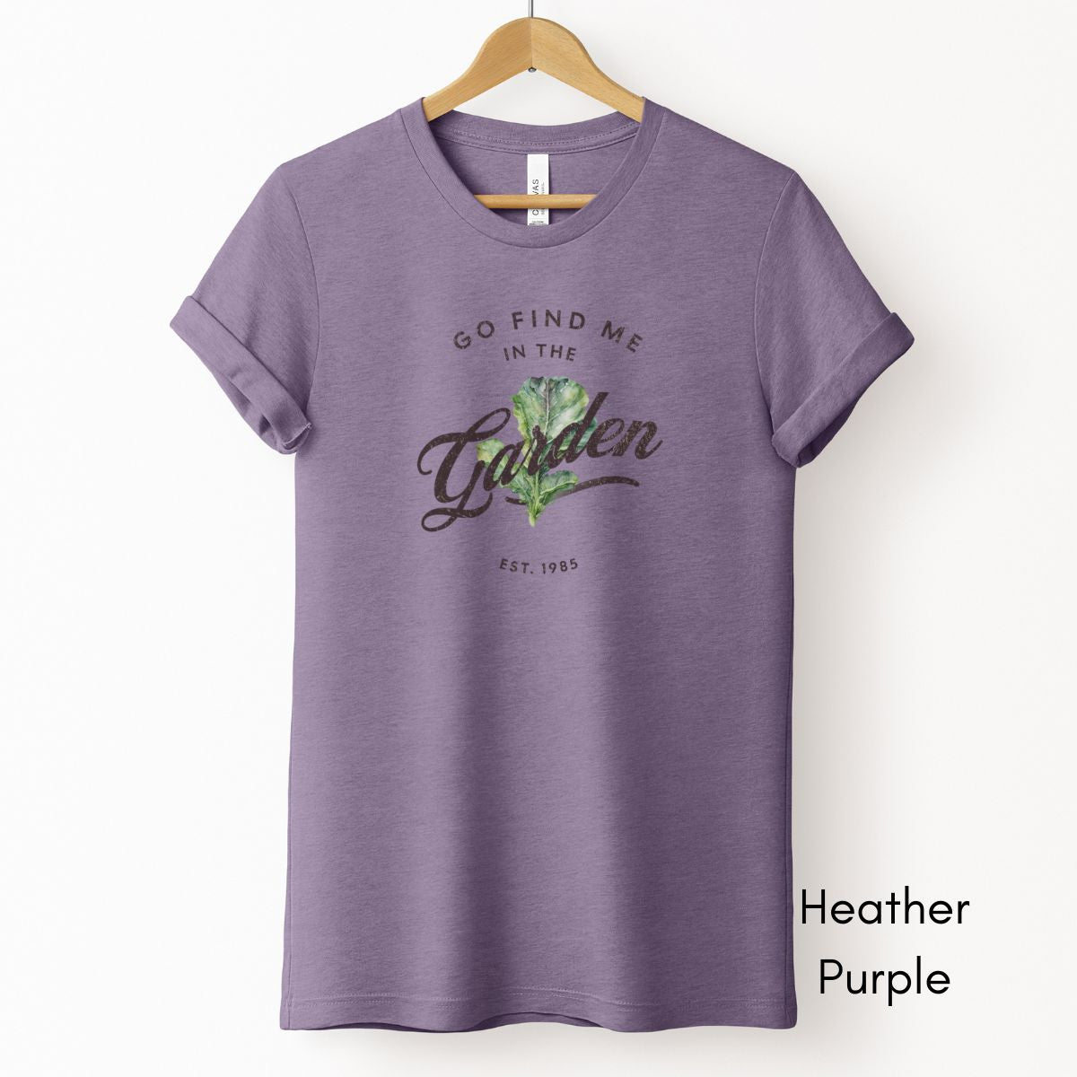 Find Me in the Vegetable Garden Unisex Light Weight Jersey T-shirt