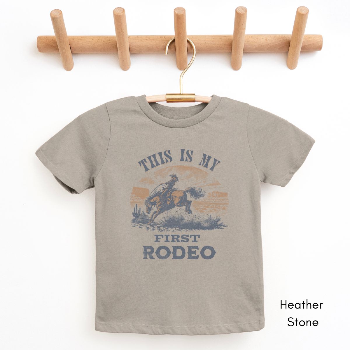 My First Rodeo TODDLER Unisex Light Weight Jersey T-shirt