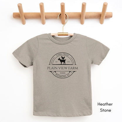 Custom TODDLER Chicken/Goat Farm Unisex Light Weight Jersey T-shirt