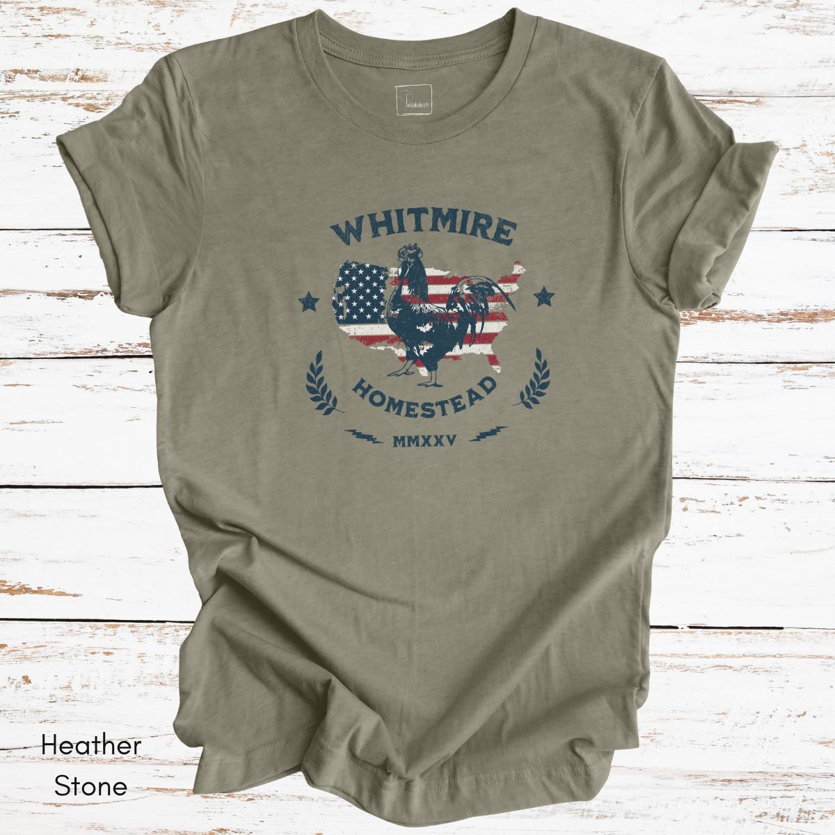 Custom Patriotic Farm Light Weight Unisex Jersey T-shirt