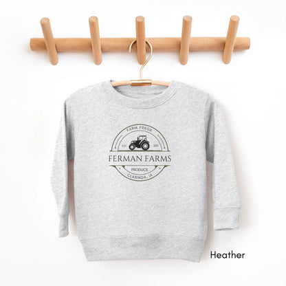 Custom Farm TODDLER Sweatshirt