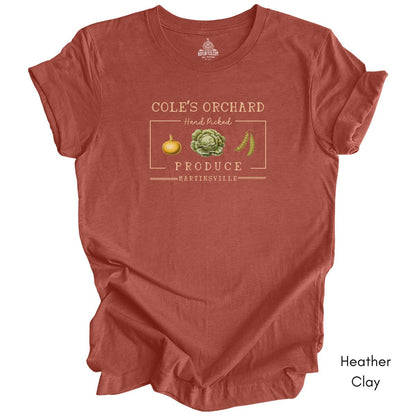 Custom Vegetable Produce Farm Lightweight Jersey Unisex T-shirt