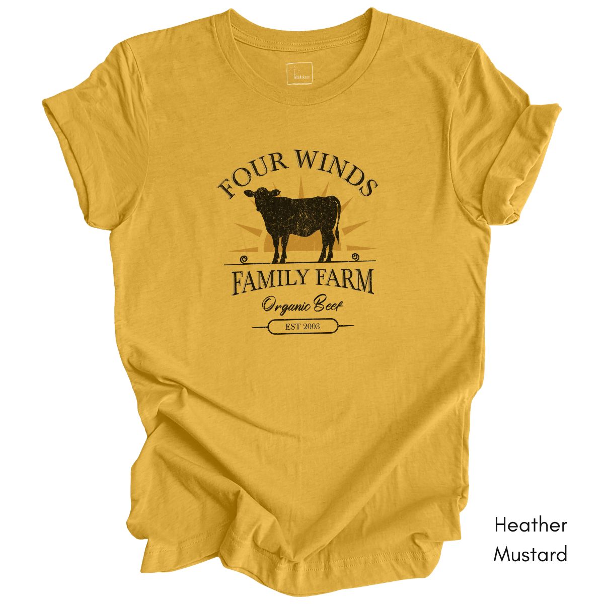 Custom Family Farm Beef Cow T-shirt