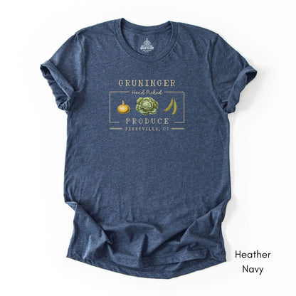 Custom Vegetable Produce Farm Lightweight Jersey Unisex T-shirt