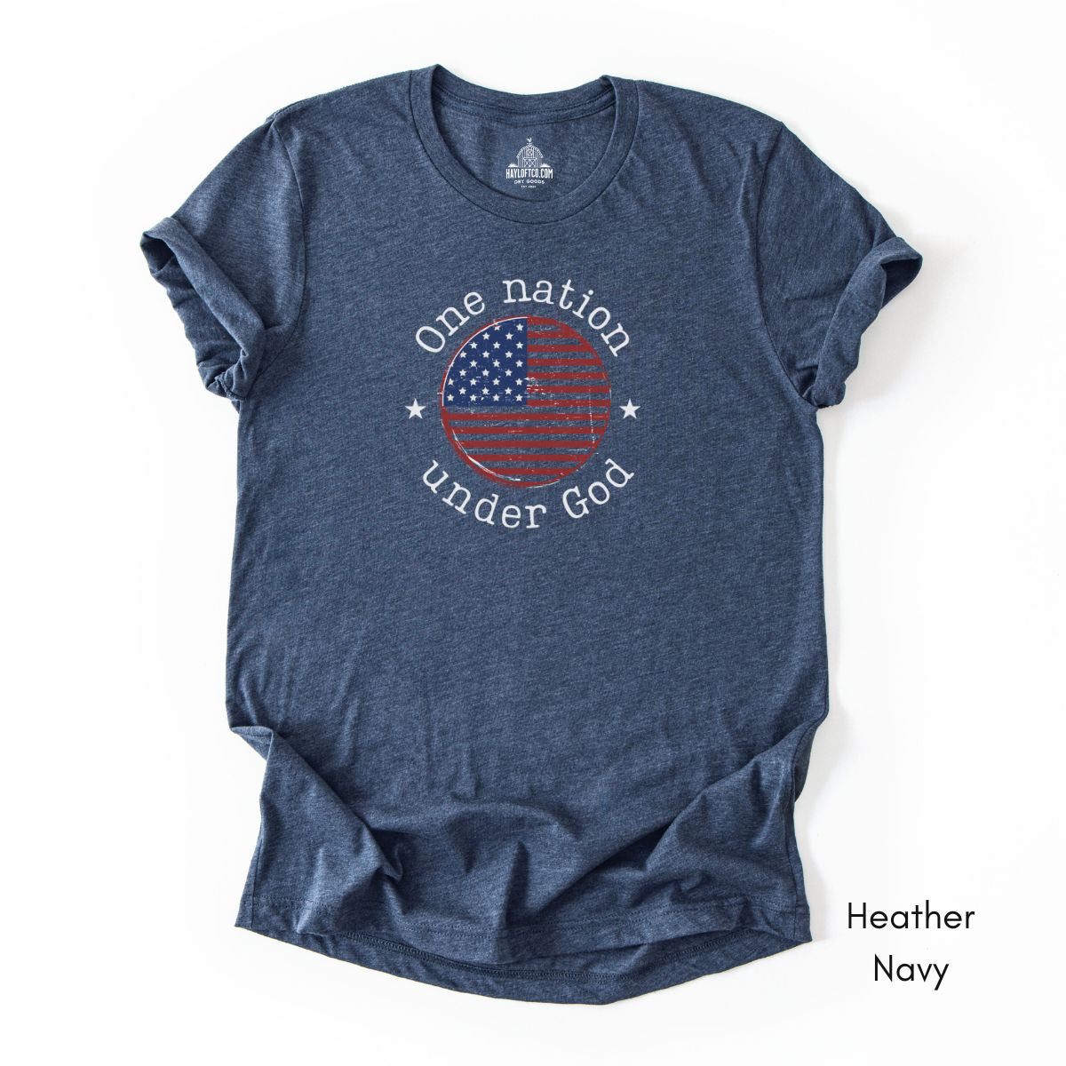 One Nation Under God Unisex Light Weight Jersey Group T-shirt