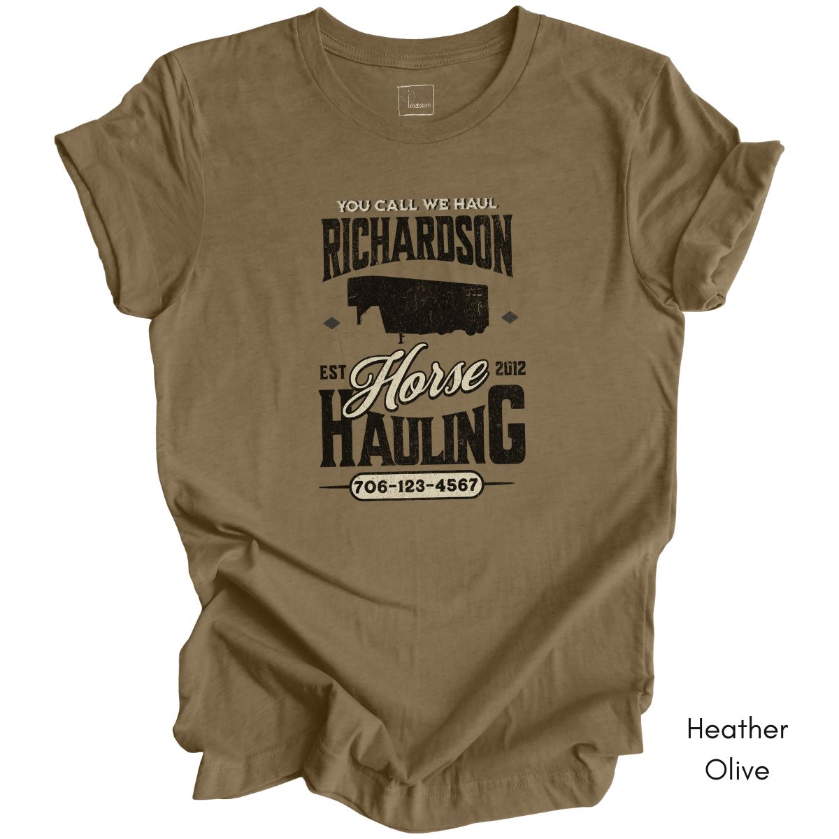 Custom Horse/Livestock Local Hauling Light Weight Jersey T-shirt