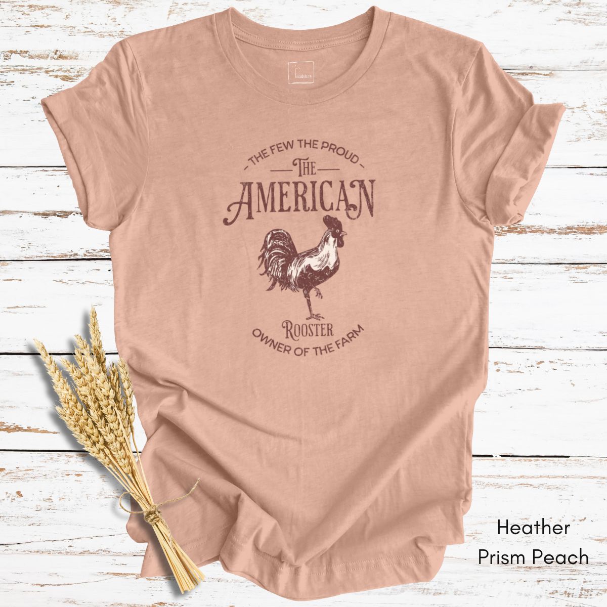 American Rooster Light Weight Jersey Unisex T-shirt