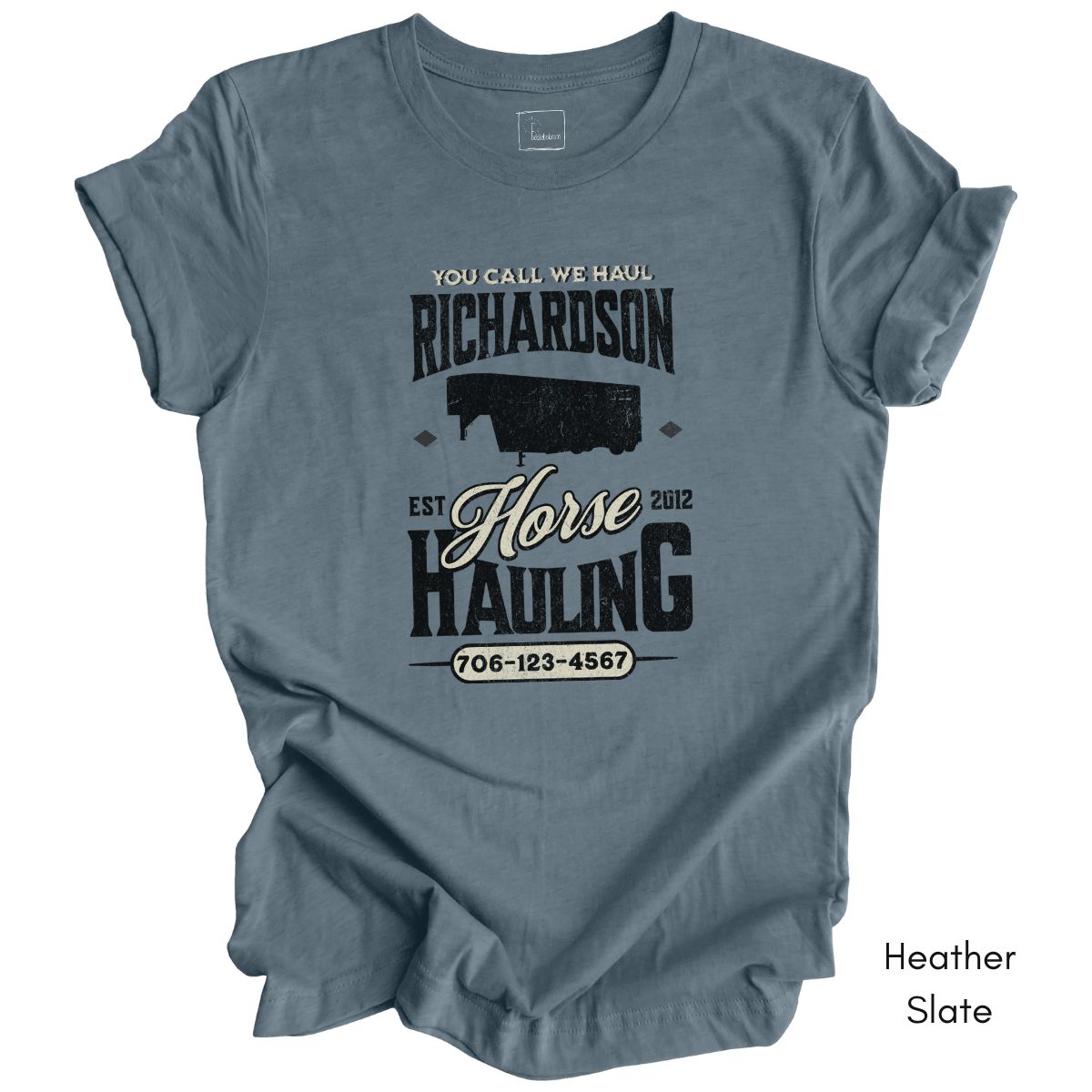 Custom Horse/Livestock Local Hauling Light Weight Jersey T-shirt