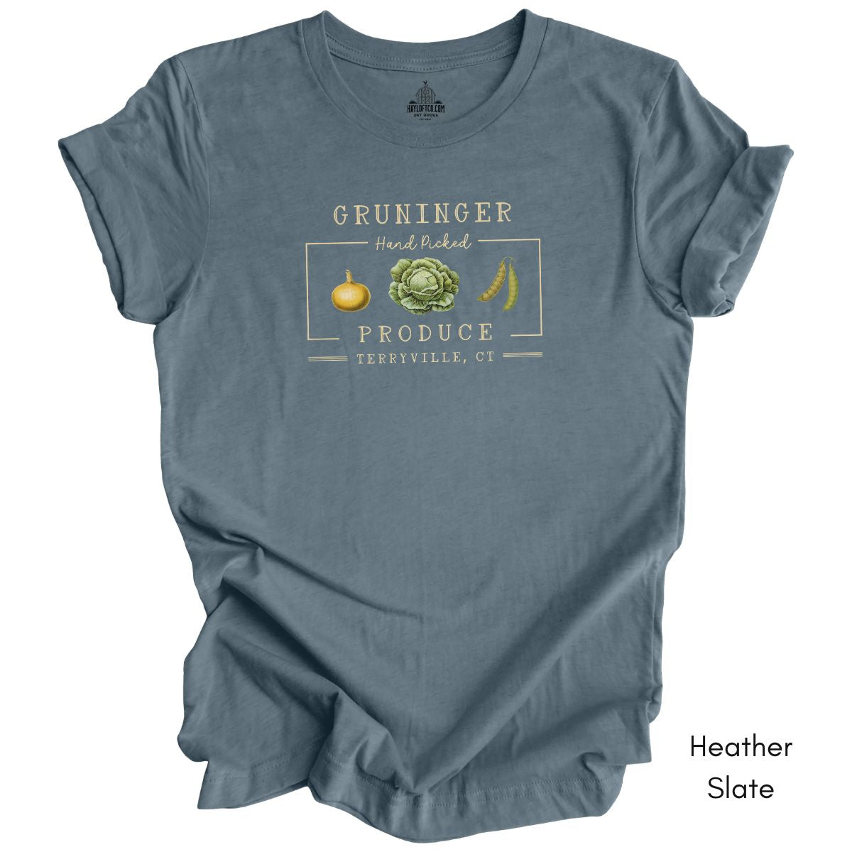 Custom Vegetable Produce Farm Lightweight Jersey Unisex T-shirt